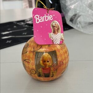Barbie Retro Orange and Pink Ornament